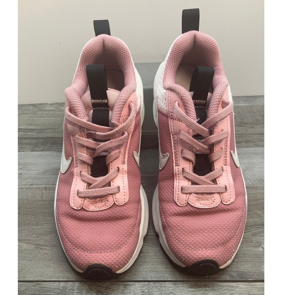 Nike Air Max INTRLK Lite Kids Pink White Sneakers DH9394-601 Size 2Y Youth - Picture 3 of 7